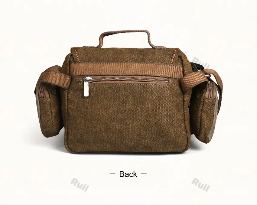 Retro Canvas Shoulder Camera Bag The Camera Bag Shop