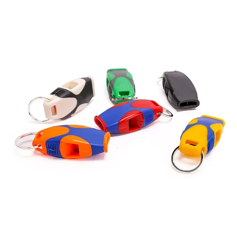 Referee Whistles Classic ABS Seedless Whistle Loudest Cheering Fish Mouth Whistle Football Basketball Outdoor Survival Whistle 2