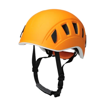 Affidabile elmetto da esterno casco di sicurezza per adulti caschi da costruzione copricapo protettivo protezione sicura per l'arrampicata bianco