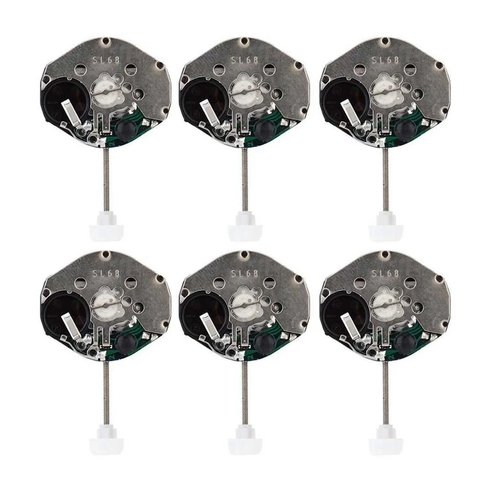 

Quartz Watch Movement Hand Tool Lightweight Metal Professional Quartz Horloge Uurwerk 3.94 Inches 6Pcs Accessories