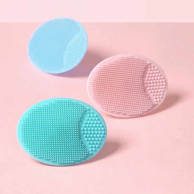 Baby Brush Silicone Shampoo Brush for Baby Infant Bathing Soft Silicone Boys Kids Shower Brush Head Hair Washing Massage Brushes Wipe Comb