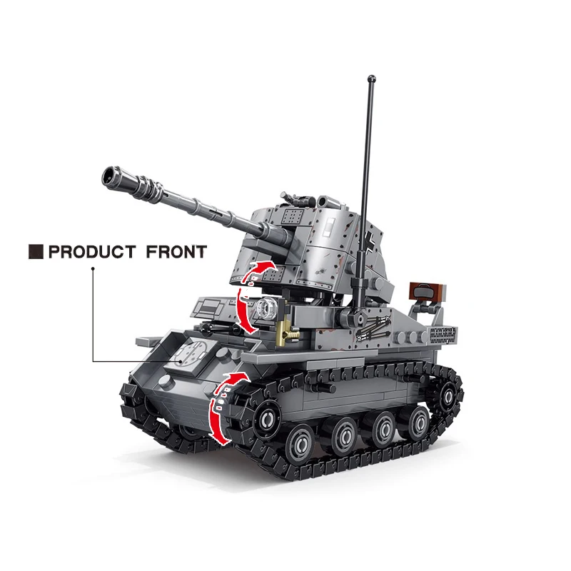 MOC World War II German Marder III Tank Destroyer Model Building