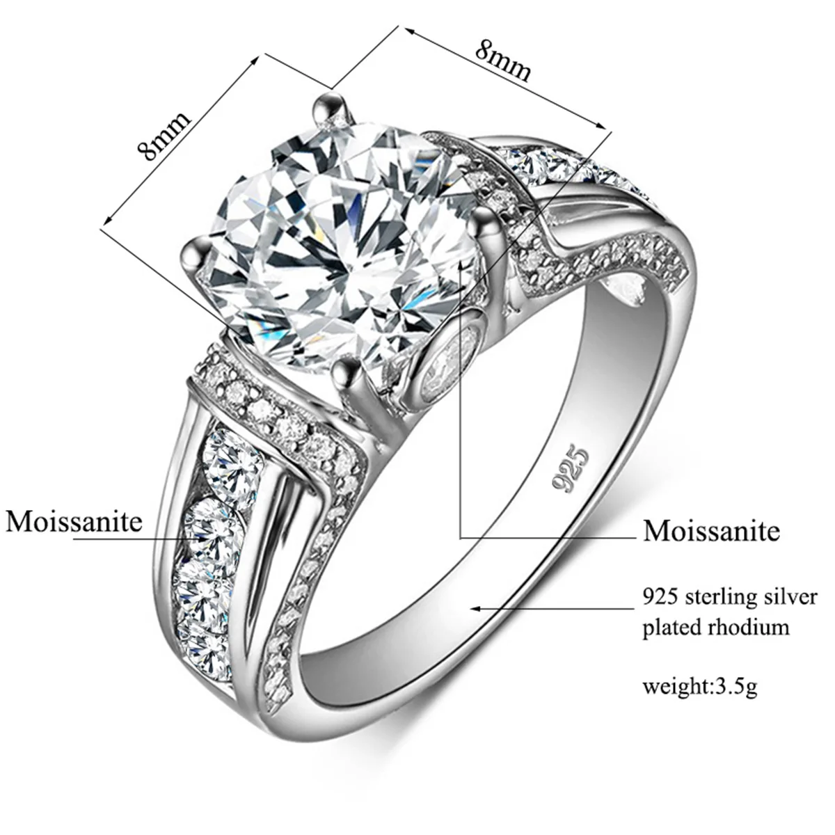 All moissanites