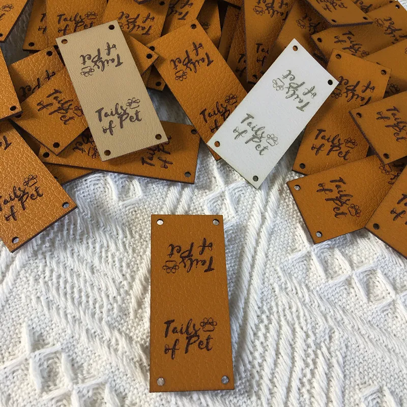  Tags for handmade items, plastic labels, acrylic tags, custom  clothing labels, crochet tags, labels for handmade products. 25 pc :  Handmade Products