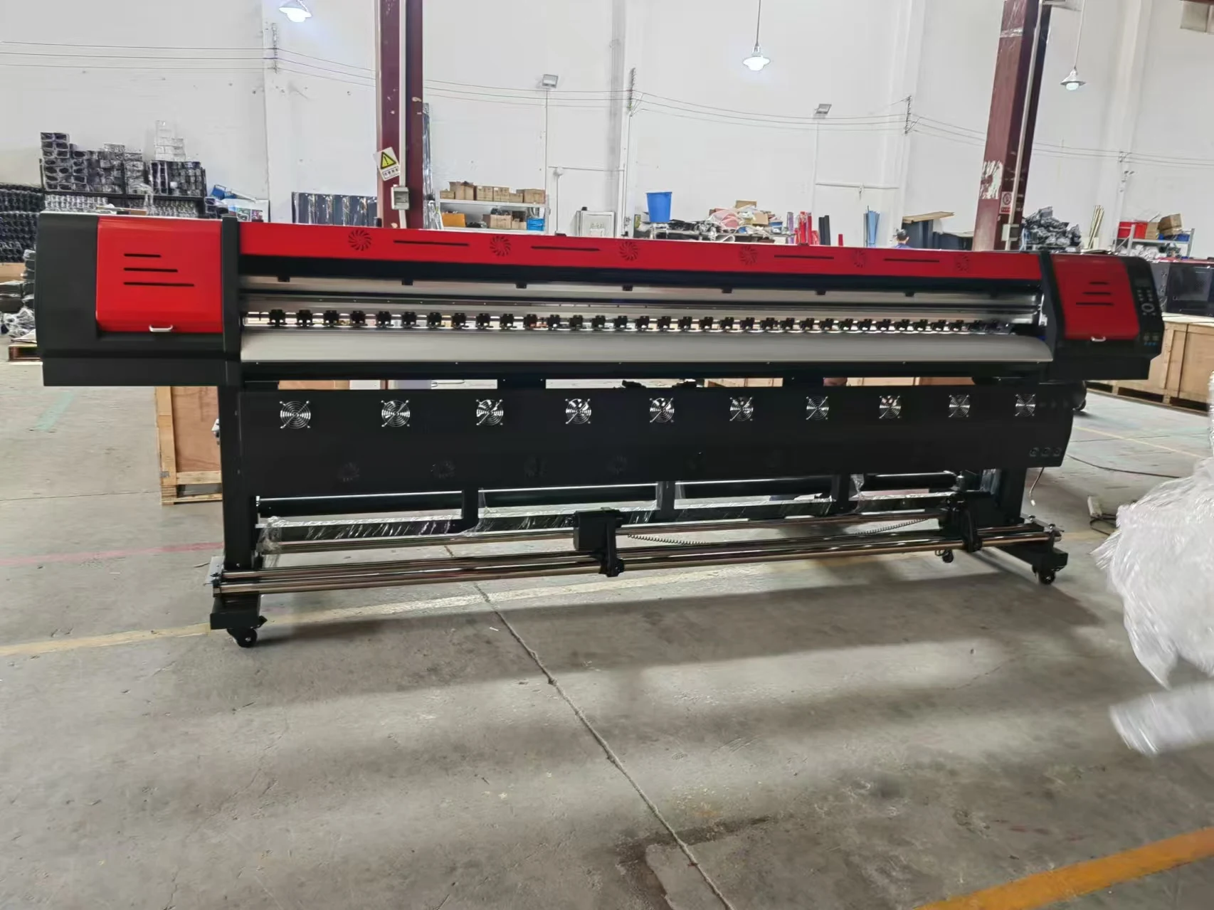 משלוח DDP עבור מדפסת פורמט גדולה באורך 3.2 מטר