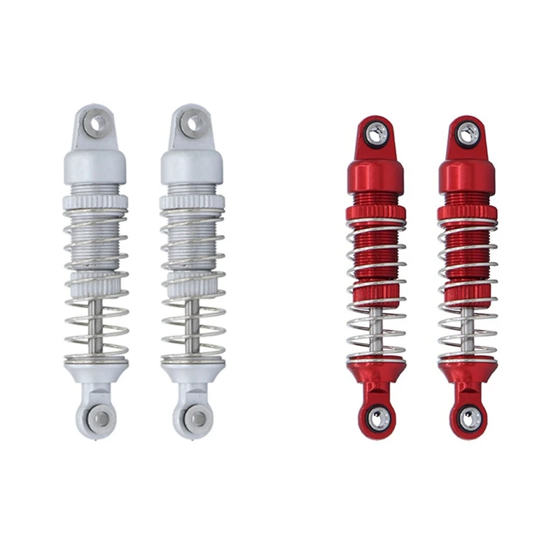 

Suitable For 1/10 R1001 R1002 R1003 Prancing Horse R/C Car Front And Rear Hydraulic Shock Absorbers Replacement Parts Silver