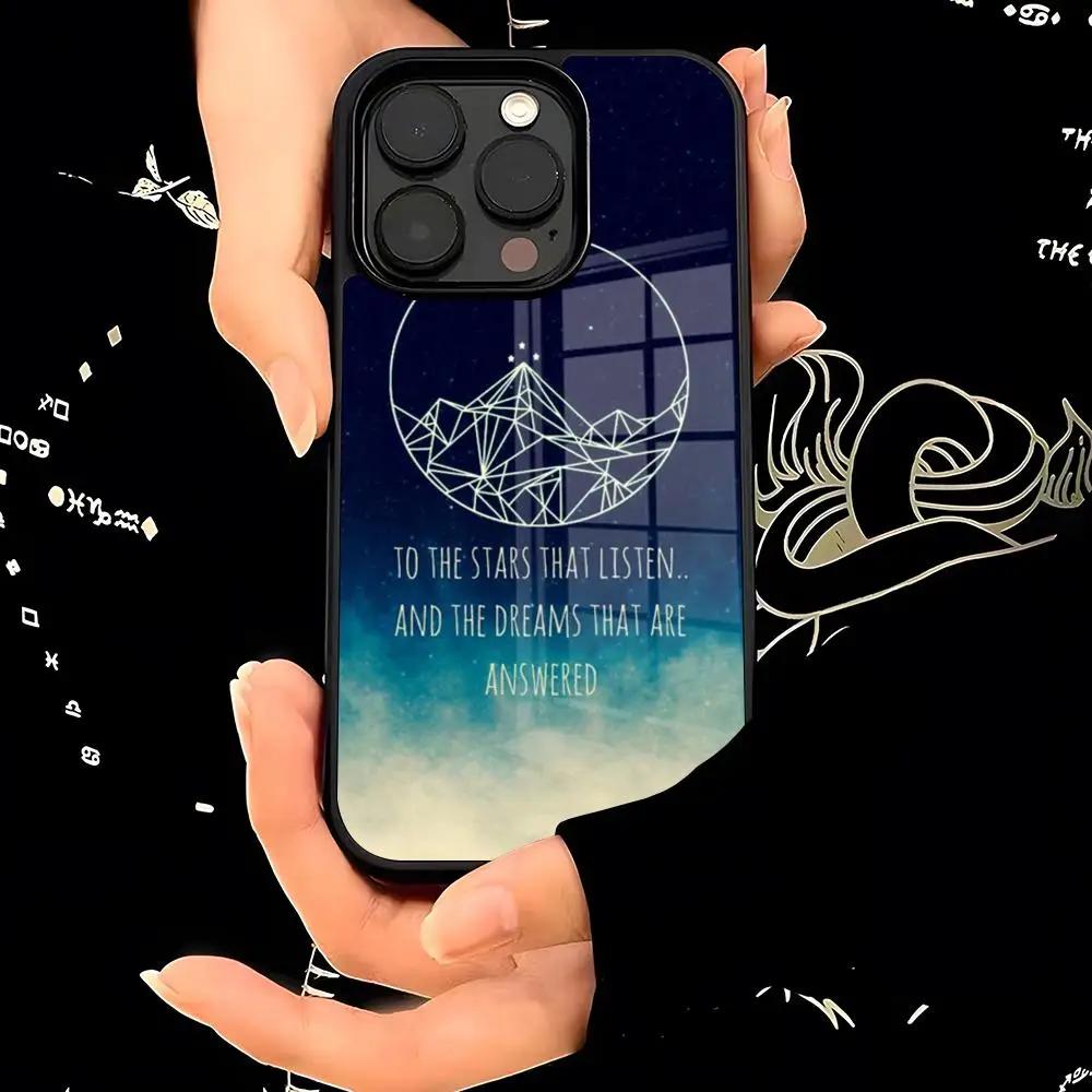아코타르 안개와 분노의 법정 폰 케이스 PC+TPU 삼성 갤럭시 S26 S25 S23 S24 S21 S22 S20 울트라 에어 FE 플러스 커버