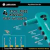 Libraton Rivet Gun Kit, Heavy Duty Manual Riveting Tool 1PC with 120 Blind Rivets, 4 HSS Drill Bits, 4 Tool-free Interchangeable 2