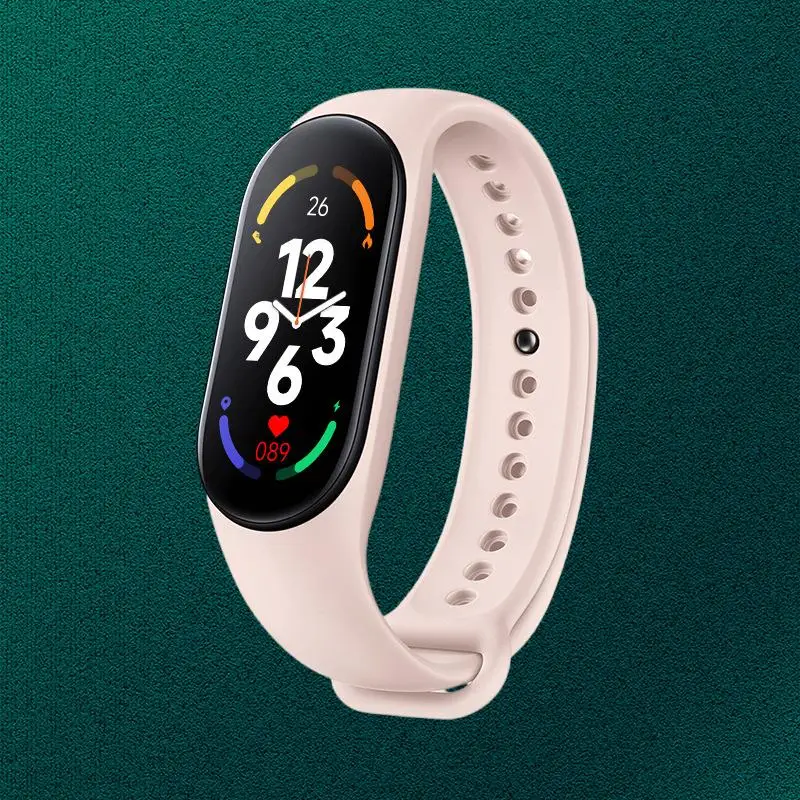 

Ultimate Smart Wristband for Sports Enthusiasts: Step Counting and Sleep Tracking with M7 Technology