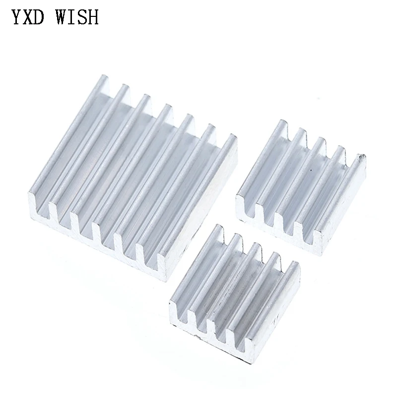 Aluminum Heat Sink 30pcs Set Adhesive Raspberry Pi Heatsink Cooler Pure Kit For Raspberry Pi 2 B