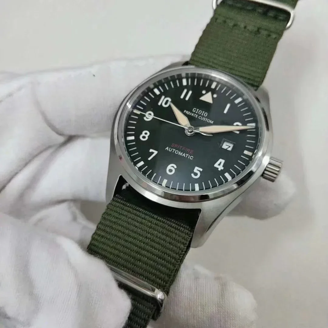 

Часы мужские механические с сапфировым стеклом, 40 мм