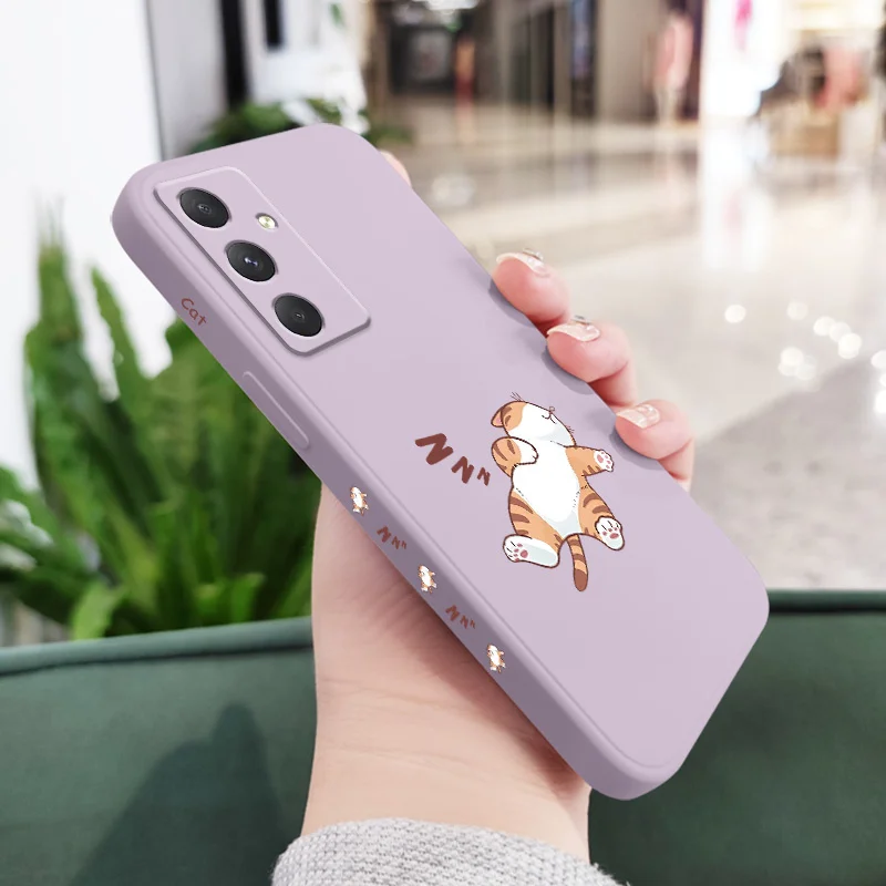 Sleep Tiger Cat Phone Case Cover – Whimsical and Protective Design
