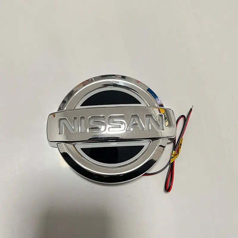 닛산 GTR 니스모 캐시카이 패트롤 엑스트레일 티다 나바라 실피 쥬크 티아나 스카이라인용 자동차 5D LED 전후방 라이트 엠블럼 스티커