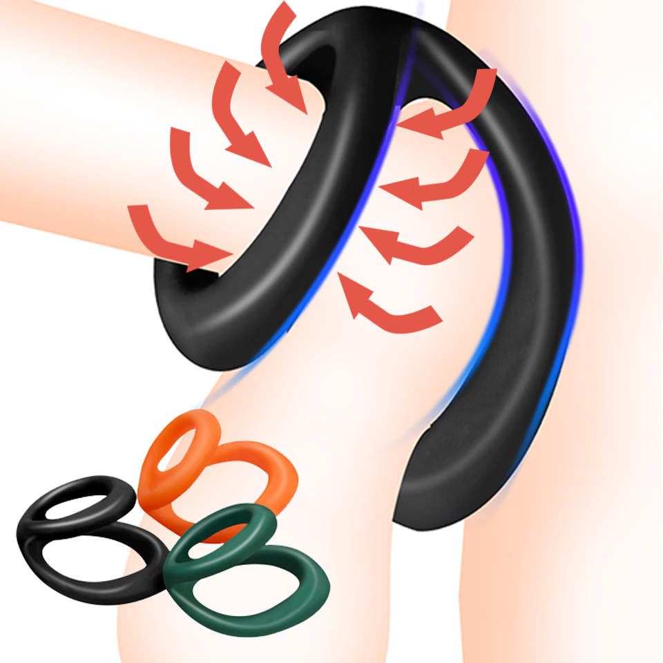 Lock Penis Cock Ring On For Men Delay Ejaculation Erection Sex Shop Toys For Couple Sex Toy Penisring Man Dick Enlarger Rings 18