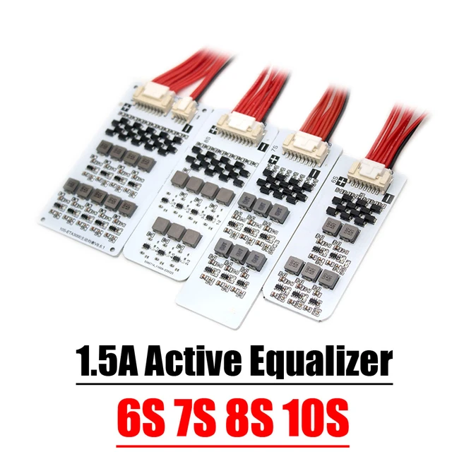 6S 7S 8S 10S 1.5A Active Balancer Li-ion Lifepo4 Lithium Battery pack  Balance Board Energy transfer Balancer FOR 12V 24V 36V BMS - AliExpress