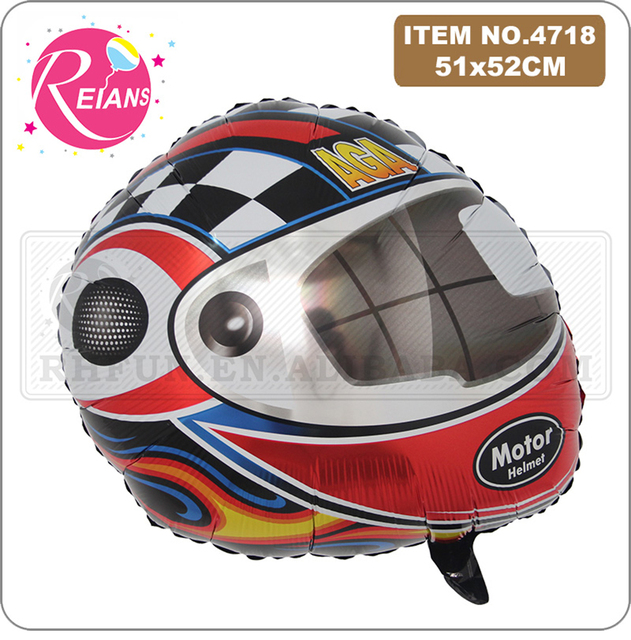 balloon bike helmet Motorcycle Racing Foil Balloons The inside band fits heads 50 to 54 cm in diameter. Melon Urban Active Helmet M-L