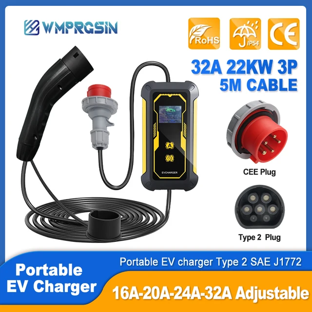 EV 충전에 편리함을 더하세요: EV 충전기 타입 2 전기 자동차 충전 케이블 EV 충전에 편리함을 더하세요: EV 충전기 타입 2 전기 자동차 충전 케이블