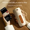350ML Electric Juicer Portable Smoothie Blender USB Rechargeable Traveling Fruit Juicer Cup MiniJuicerMaker BlenderCup forSports 5
