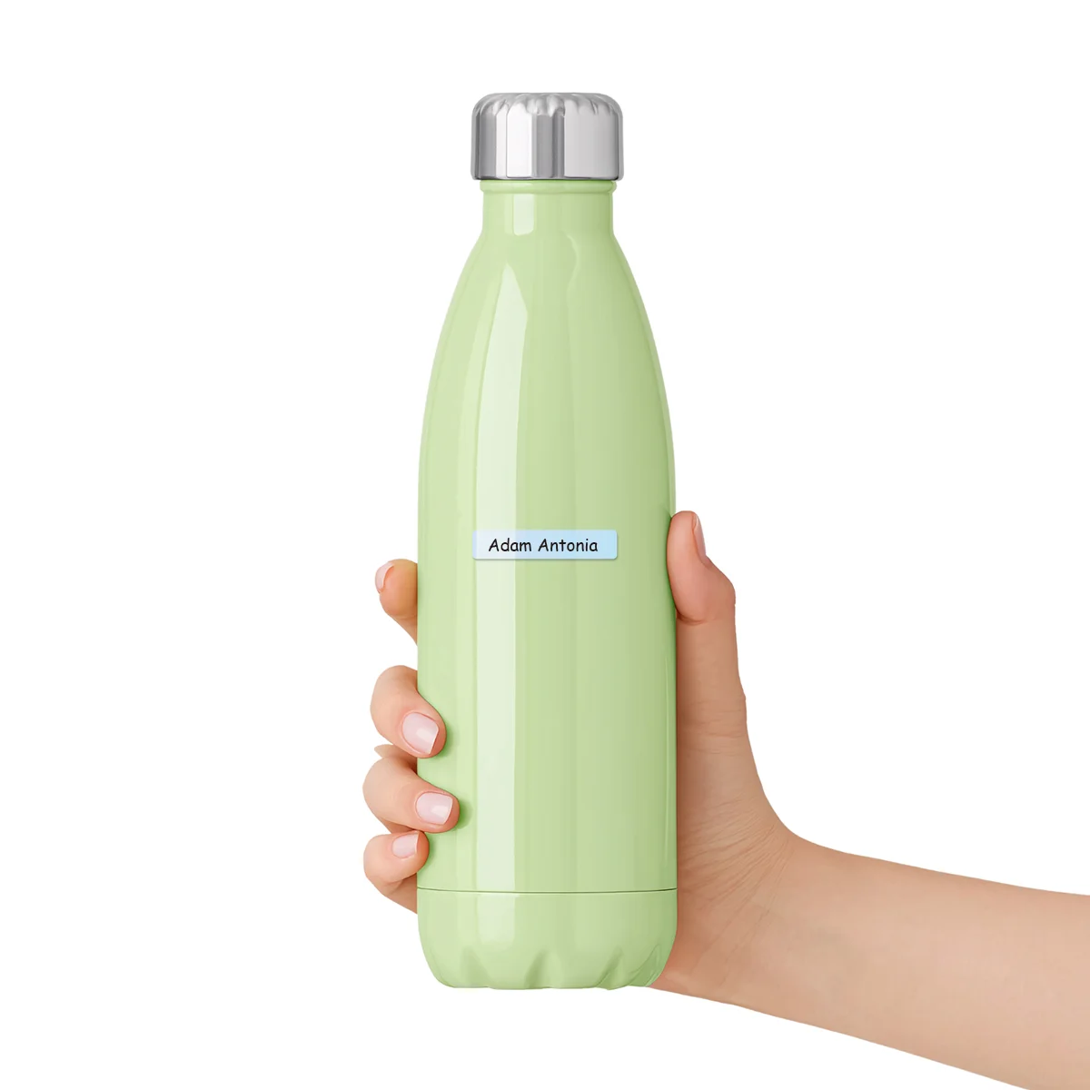 192pcs 개인화 된 이름 스티커 맞춤형 미니 연필 라벨 어린이를위한 핑크 방수 라미네이트 태그 교사 부모 학교 보육원