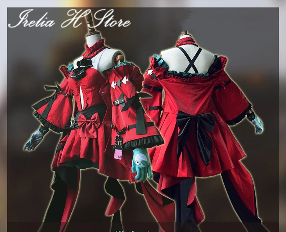 Em estoque Irelia H Store Arknight Skadi o coração corrupto Cosplay vestido  feminino - AliExpress, image size:986x800