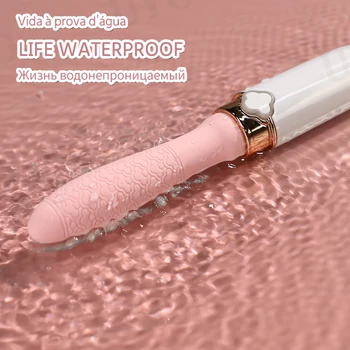 Female vibrator from ancient Chinese mythology Chang'e this month retro texture portable lipstick vibrator woman G-spot sex toy 5