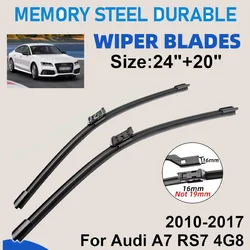 Premium Front Windshield Wiper Blades Set - 2PCS (Black)
