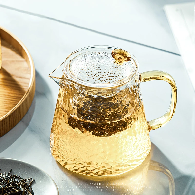 Heat Resistant Glass Tea Pot Chinese Kung Fu Tea Puer Kettle GIANXI Convenient Glass Teapot glass teapot glass tea pot tea pot