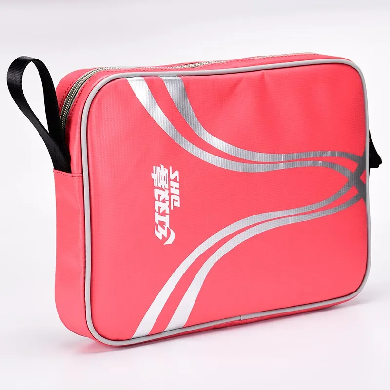 Description Picture 4 of item1 Pcs Original DHS  RC530 Table Tennis Racket Bag Big Capacity Waterproof Ping Pong Bat Protection Case for 2 rackets