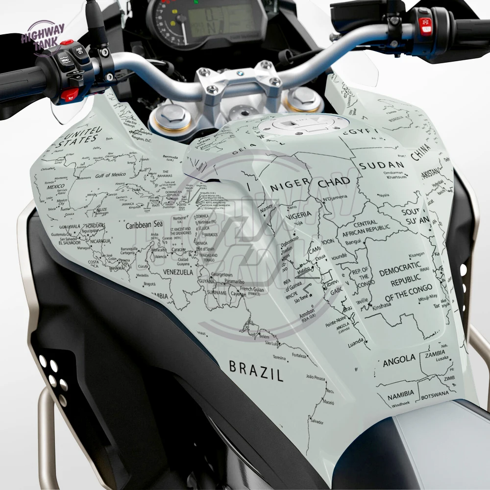 Clear Motorcycle Full Graphics Kit Sticker for BMW F850GS Adventure 2019-2022