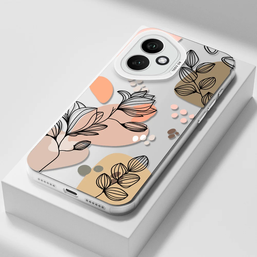Charming Floral Design Phone Case Cover