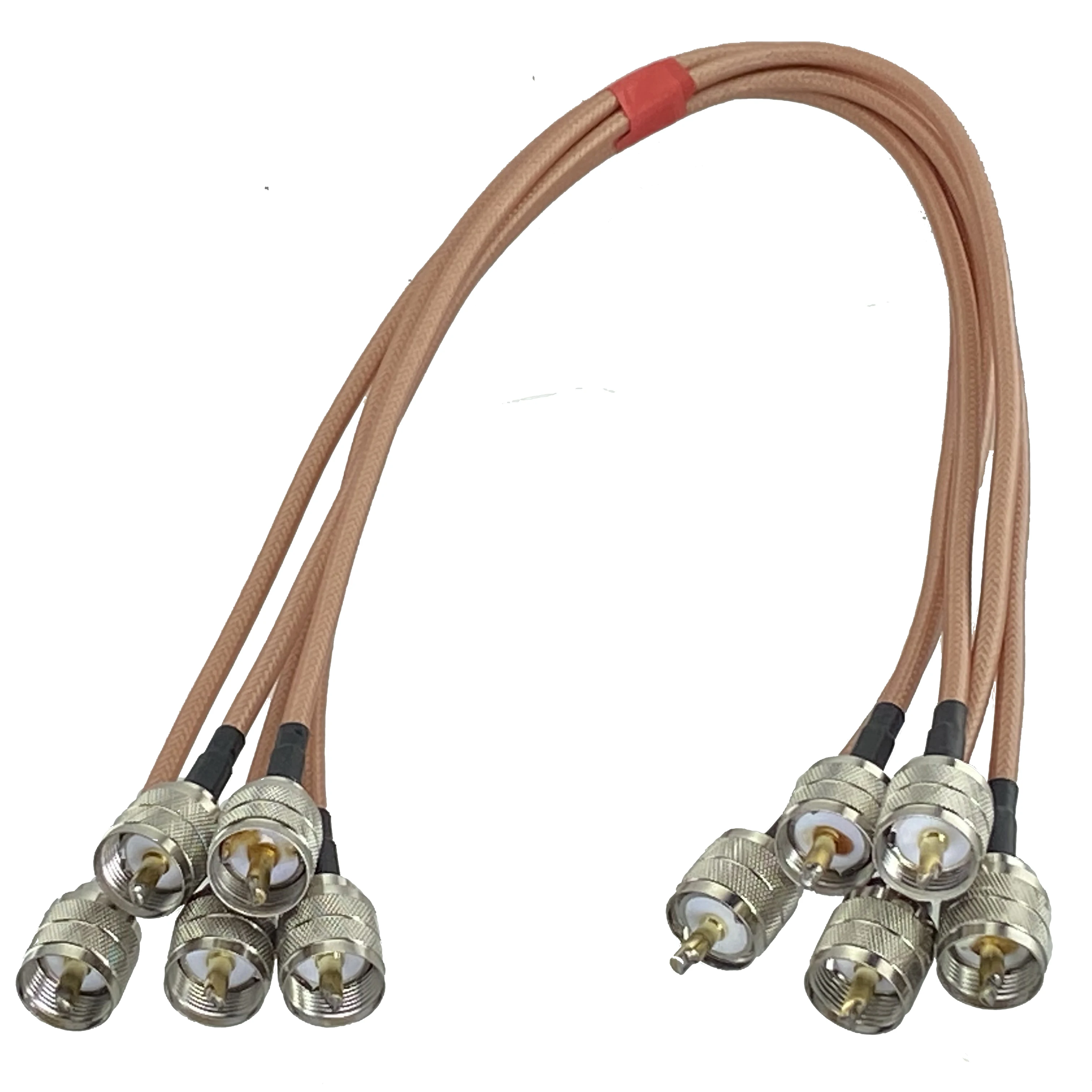 Cavo Radio 50 Cm Pl259 Cavo Coassiale RG142 Con Connettori PL259 UHF Maschio -maschio - Lunghezza 50 Cm (20 Pollici), Per Radioamatori Cavo Coassiale Uhf Maschio-maschio - Foto 5