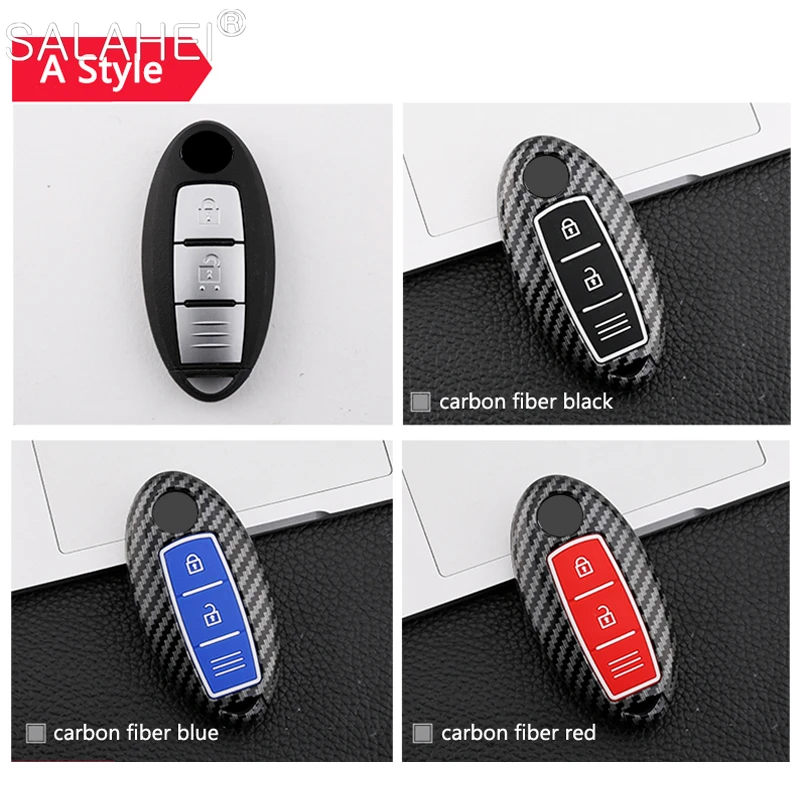 

Car Smart Key Case For Nissan Qashqai Juke J10 J11 X-Trail T32 T31 Kicks Tiida Pathfinder Note Rouge Murano Maxima Altima Sentra