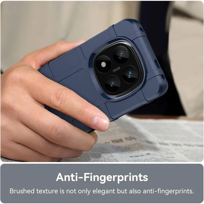 Enhanced Shockproof Armor Matte Case with Raised Lens Protection - Slim & Durable Phone Cover