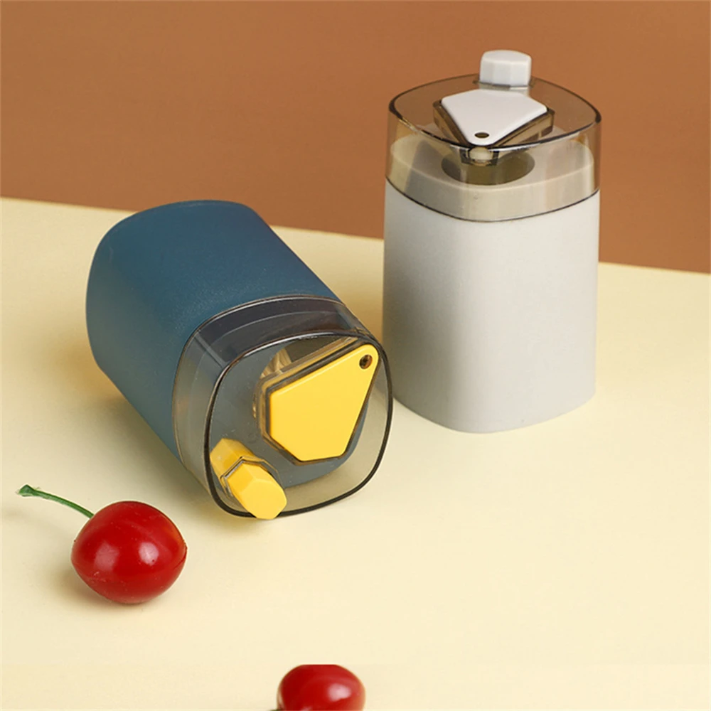 Pop-up Automatic Toothpick Dispenser Portable Plastic Toothpick Holder Container Creative Press Toothpick Storage Box Organizer