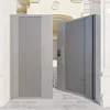 Courtyard Entrance, Villa Entrance, Aluminum Alloy Double Door, Painted Brushed, Customized Size and Color, Durable 2