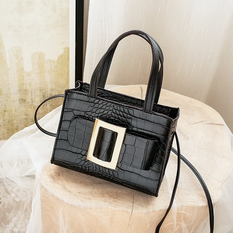 

New Luxury Crocodile Mini Handbags Shoulder Crossbody Bags For Women белая сумочка Bolsa Transversal Feminino Pequena
