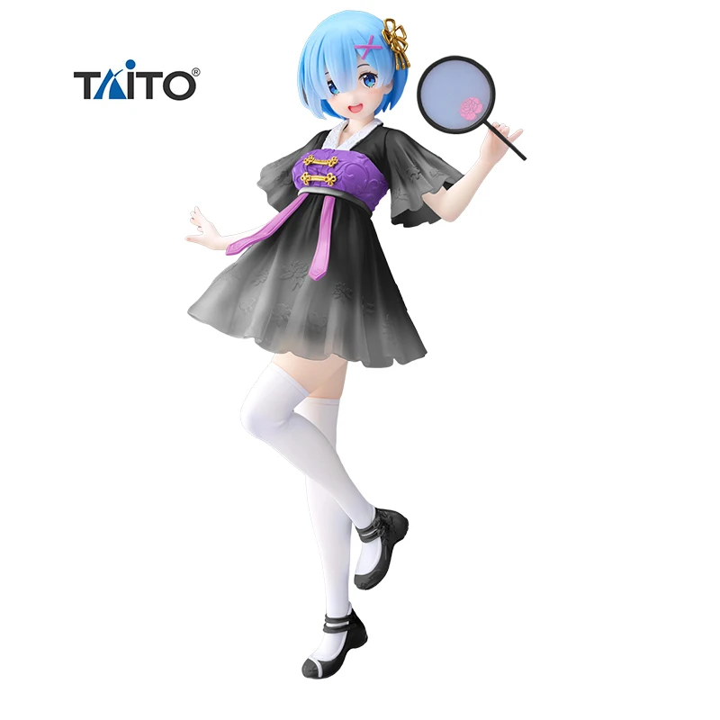 

Original Anime Figure 20cm TAITO Re:Life in A Different World from Zero Rem Figuras Anime Decoration Model Toys Doll