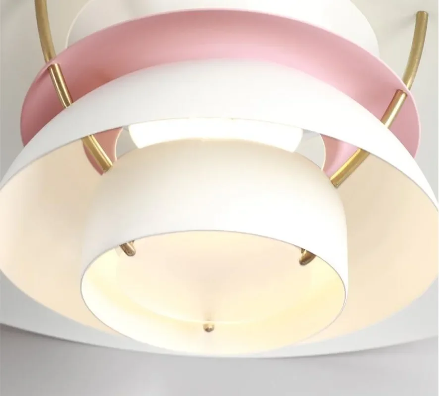 Modern Pendant Light High Quality Umbrella Led Hanging Lamp Live Room Loui Lustre Kitchen Paulsen UFO 50 Color Droplight 5