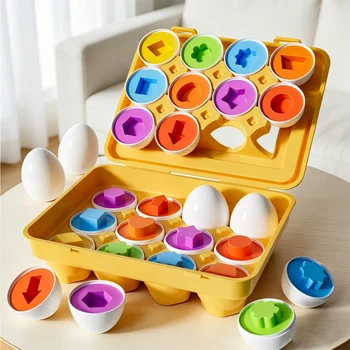 Montessori Egg Matching Puzzle 1