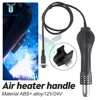 8-Hole Hot Air Gun Handle Is Suitable For 858 878 858D 878A BGA Rework Welding Gun Special Hot Air Gun 12V 24V 3