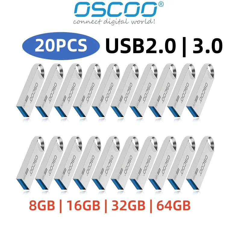 

Флэш-накопитель OSCOO, 16 ГБ, 32 ГБ, 64 ГБ, USB 2,0, 100% оригинал