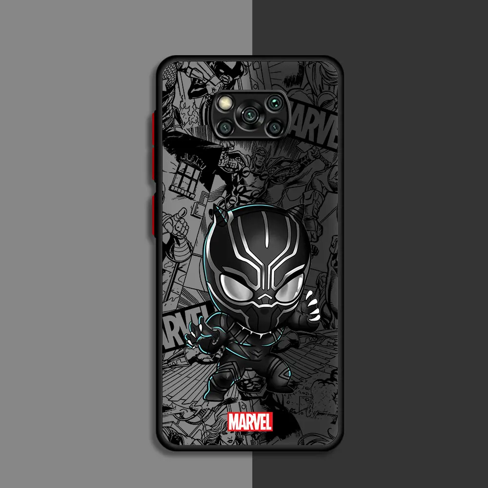 thumbnail image 1 of Soft Cartoon Marvel Groot Spiderman Phone Case for Xiaomi Poco X4 Pro M5s X3 NFC M5 X3 Pro X4 GT F3 X5 Pro M3 C40 Cover Clear, 1 of 5