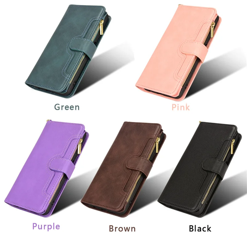 

Leather Wallet For vivo Y20 V2029 V2043 Case Magnetic Zipper Wallet Mobile Retro Wallet Flip vivo Y20S Y20i Y11S Card Stand