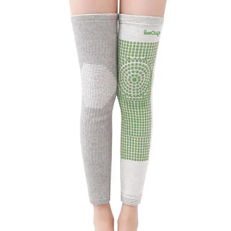 Self Heating Knee Brace Extended Wormwood Leggings Knee Pads Meniscus Pain Muscle Pain Relief Joint Warming