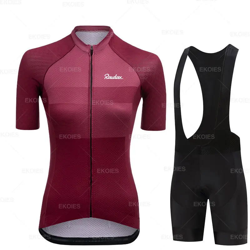 Woman Cycling Clothing Summer Short Sleeves Cycling Set Ropa Ciclismo Cycling Jersey Set Bicycle Clothing Riding Bike Clothes 2
