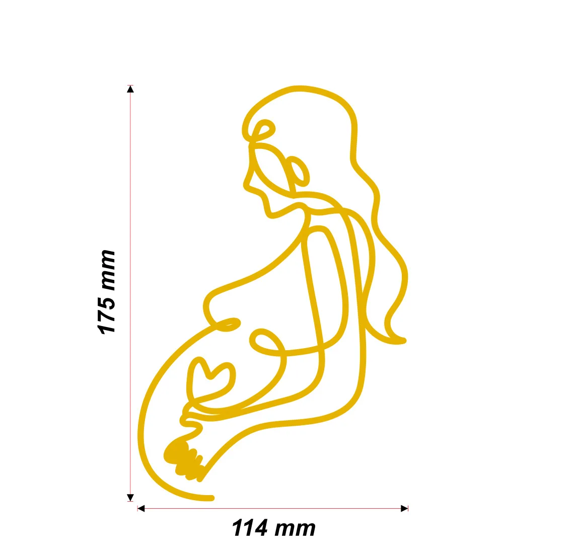 Mother-To-Be Cake Topper 5