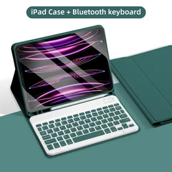 Premium Keyboard Case for iPad - Versatile and Stylish (Dark green No Mouse)