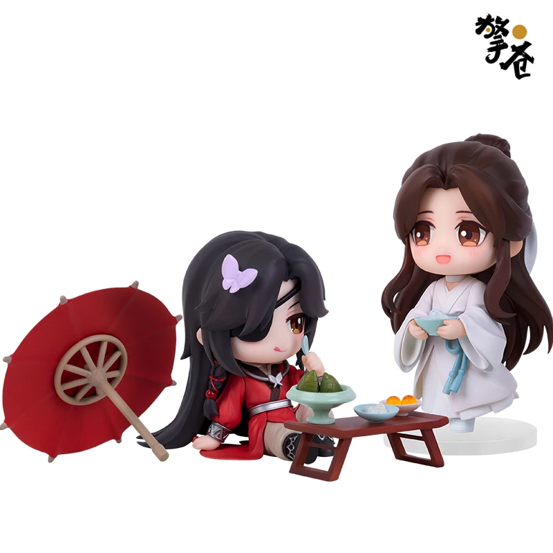 qingcang-アニメの天国の公式コマーシャルpvcオーナメントモデルのおもちゃ、アンティグアンティークフーxie、lian-hua-cheng-gi-yyaオリジナル