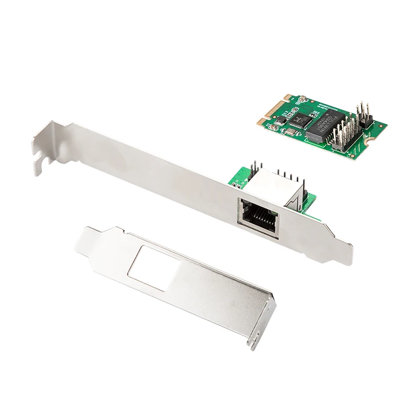 

M.2 (B-Key/M-Key PCIe Channel) To Gigabit Network Card NVME Protocol Network Port 1000M RJ45 Network Adapter 8111 Chip Desktop