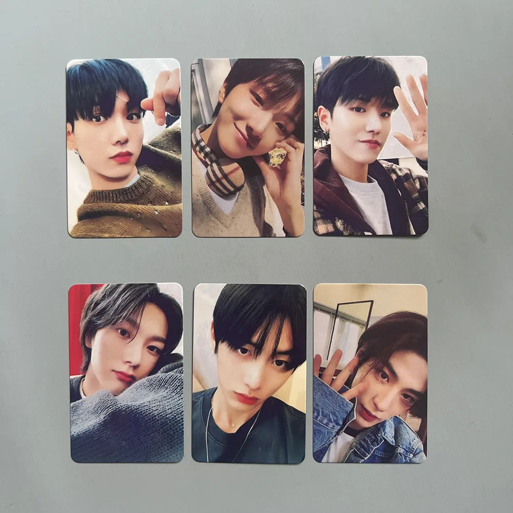 

KPOP BOYNEXTDOOR WHO Album Photocards 6Pcs/Set LOMO Cards Idol Postcard Sungho Riwoo Jaehyun Taesan Leehan Woonhak Fans Gift